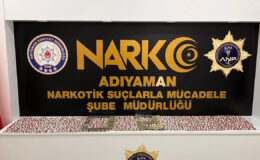 Adıyaman’da Uyuşturucu Operasyonu: 3.332 Adet Sentetik Ecza Ele Geçirildi!