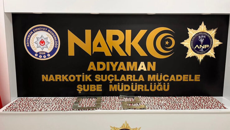 Adıyaman’da Uyuşturucu Operasyonu: 3.332 Adet Sentetik Ecza Ele Geçirildi!