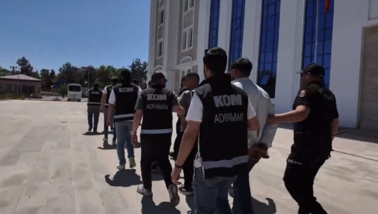 Besni ve Gölbaşı’nda Suç Örgütüne Operasyon: 6 Kişi Tutuklandı