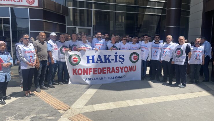 HAK-İŞ TEŞKİLATI OLARAK TEK YÜREK OLUYORUZ ŞEHİTLERİMİZİ ANIYORUZ