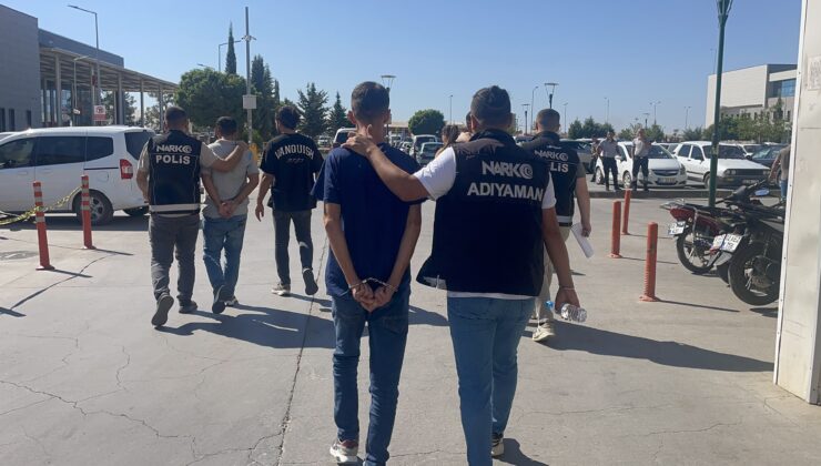 Adıyaman’da Uyuşturucu Operasyonu: 3 Şahıs Gözaltında