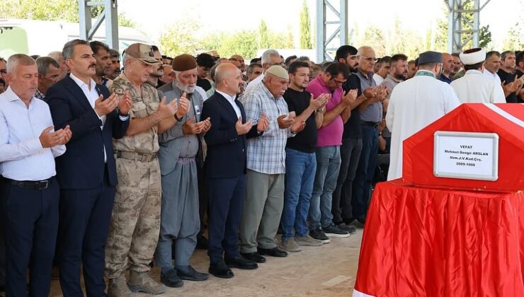 Adıyamanlı Jandarma Uzman Çavuş Mehmet Dengir Arslan Son Yolculuğuna Uğurlandı