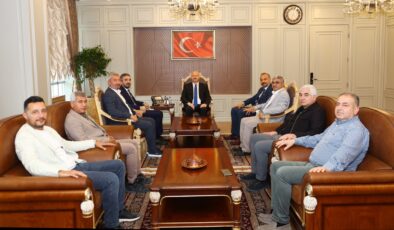 ATSO’dan Vali Küçük’e ‘Hayırlı Olsun’ Ziyareti